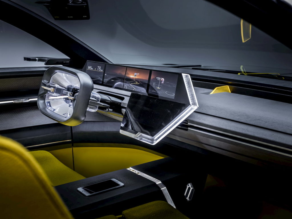 Renault Morphoz interior dashboard