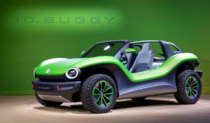 VW ID. Buggy front quarters NYIAS 2019