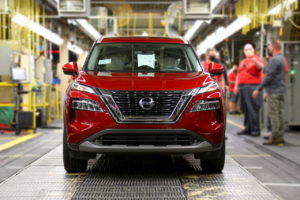 2021 Nissan Rogue Tennessee plant front