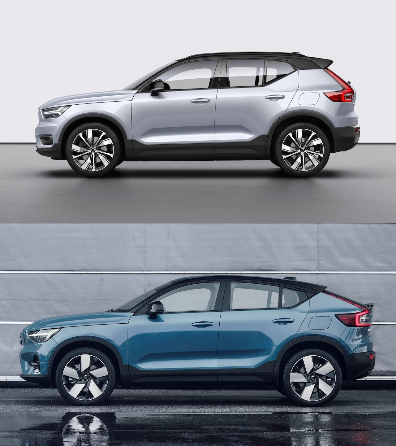 Volvo C40 vs. Volvo XC40 Recharge In Images & Specifications