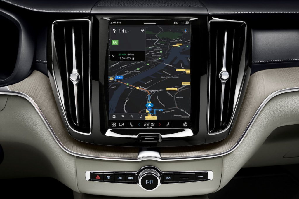 New Volvo XC60 infotainment system