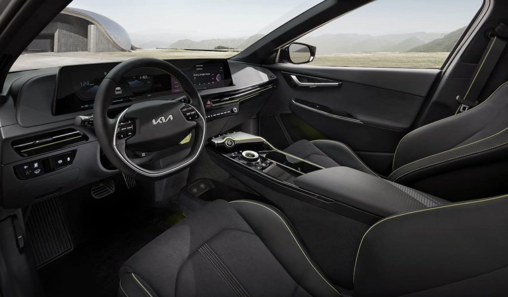 Kia EV6 GT interior cabin