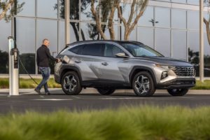 2022 Hyundai Tucson PHEV charging