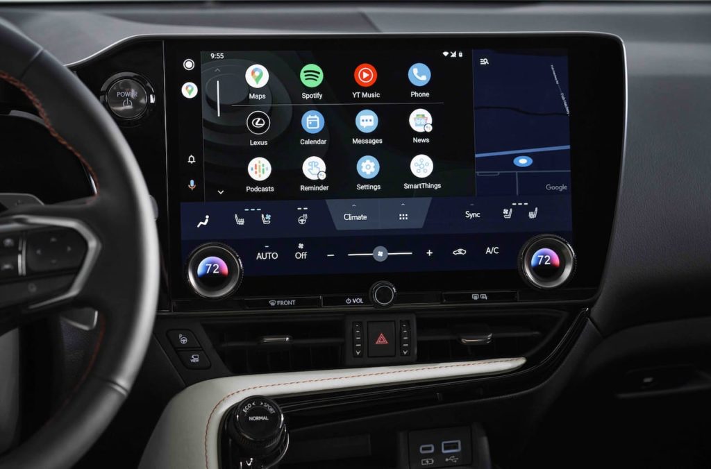 Lexus Interface infotainment system