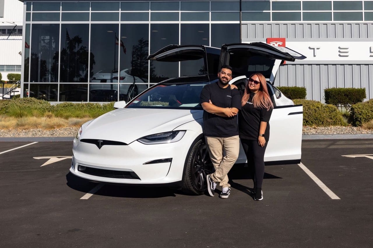 New Tesla Model X refresh delivery