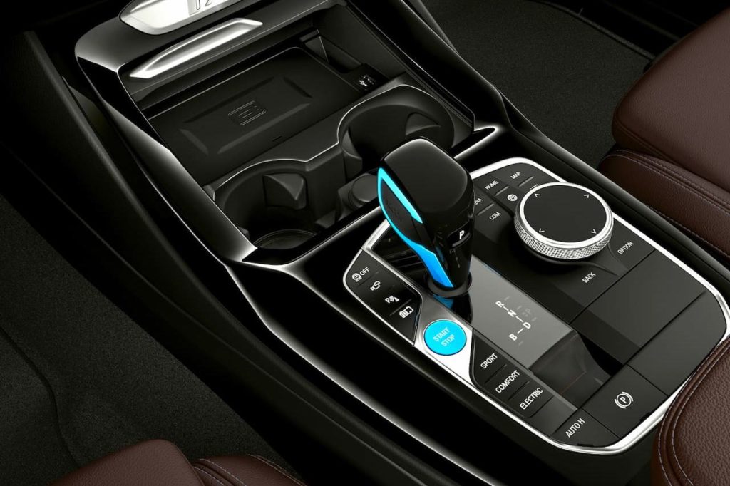 2022 BMW iX3 gear selector