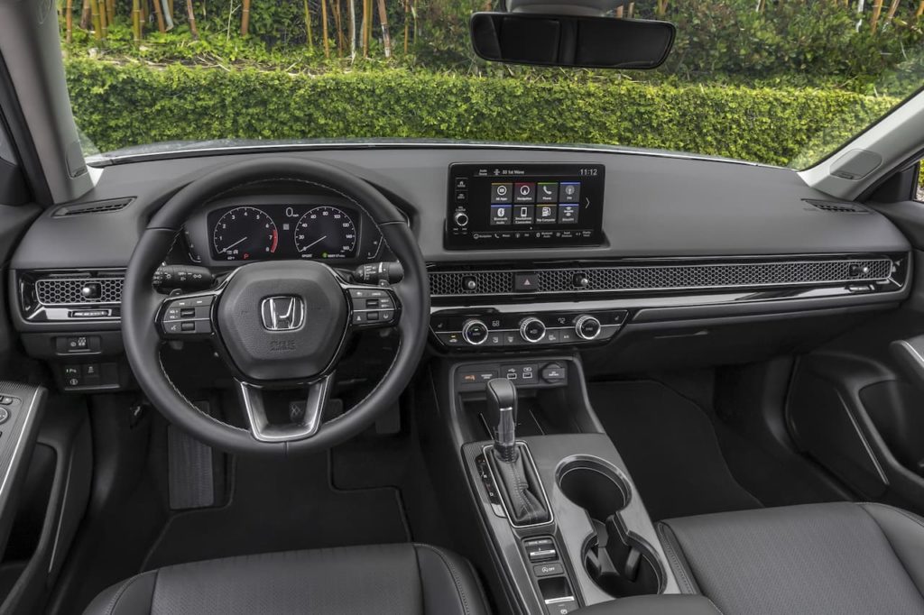 2022 Honda Civic interior