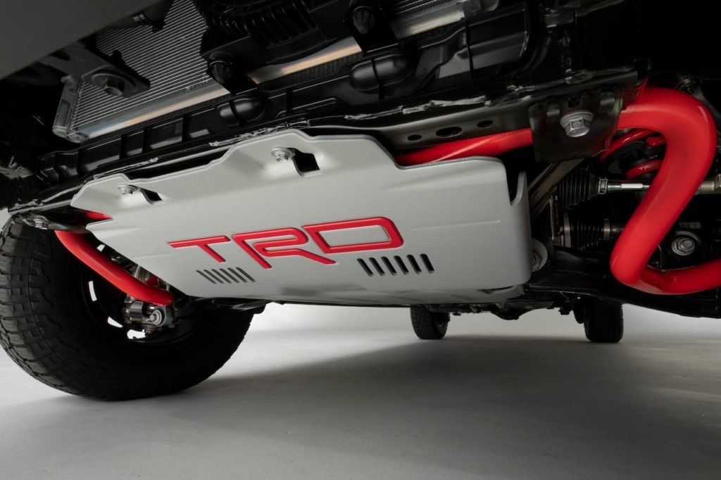 2022 Toyota Tundra TRD skid plate