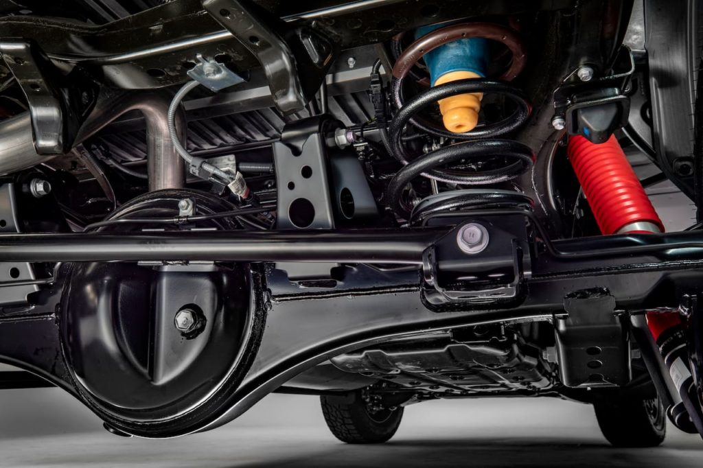 2022 Toyota Tundra rear suspension
