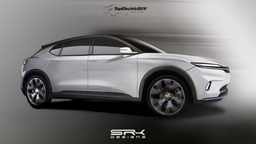 Chrysler Airflow electric SUV rendering
