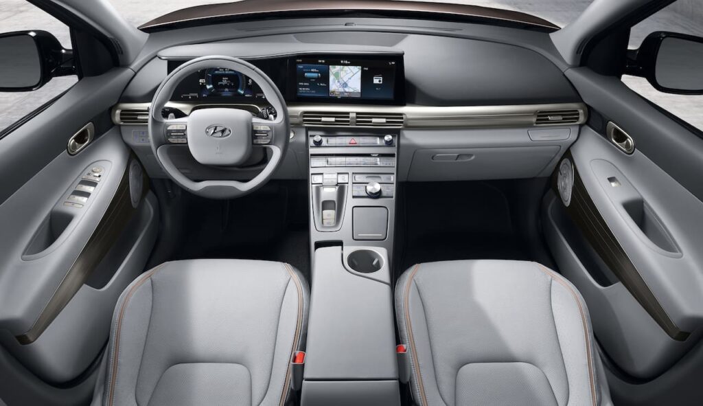 Hyundai Nexo interior dashboard
