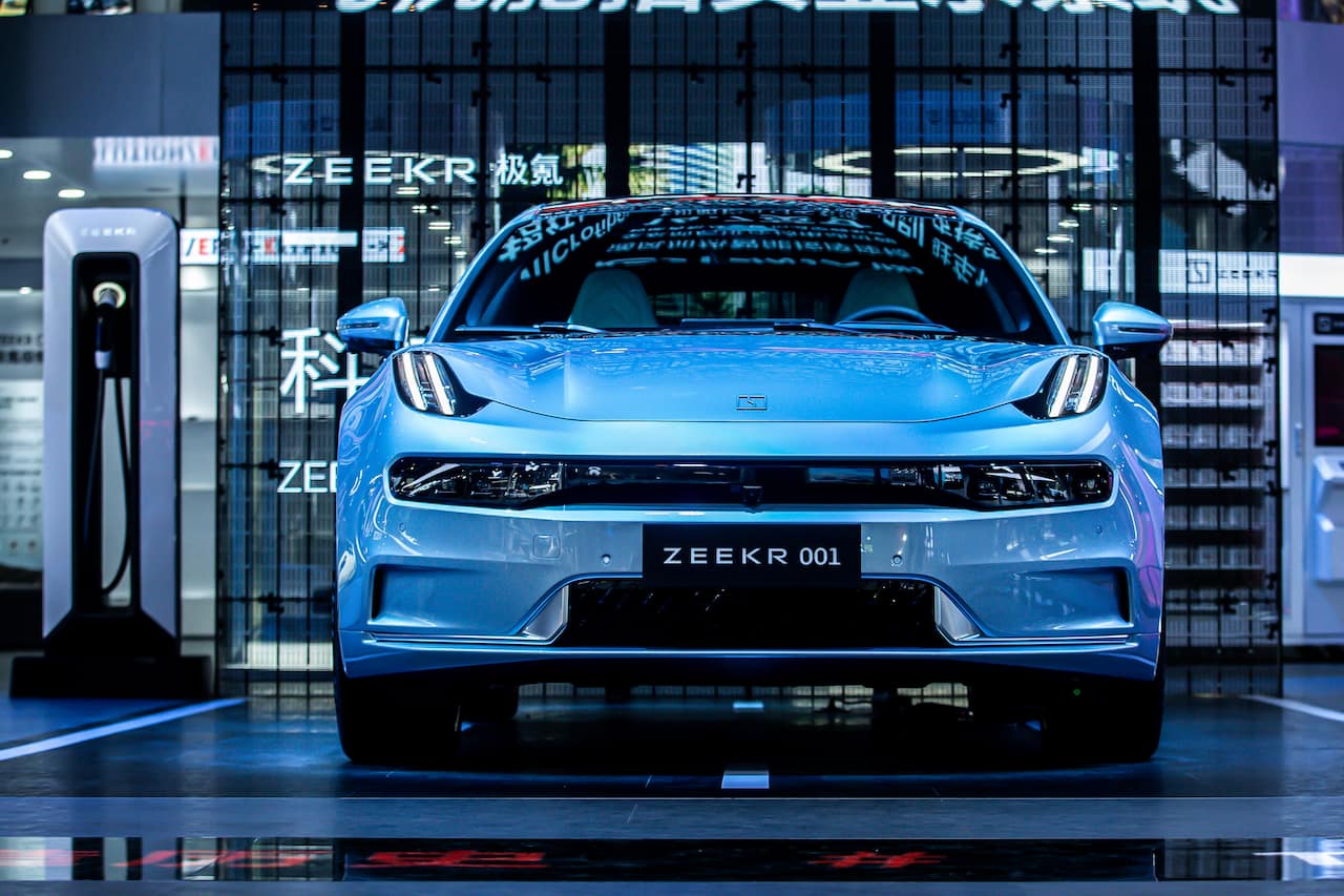 Zeekr 001 front 2021 Chengdu Motor Show