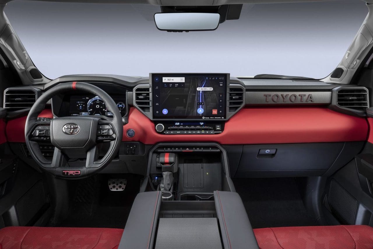 Toyota Tundra Capstone interior dashboard