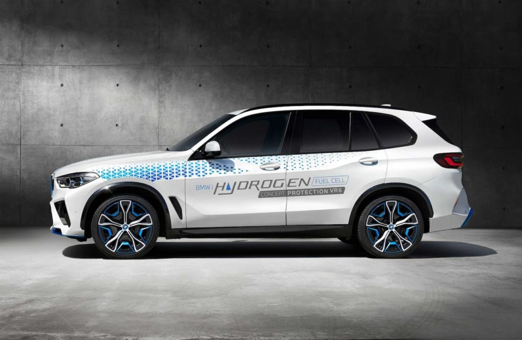 BMW Concept iX5 Hydrogen Protection VR6 side profile