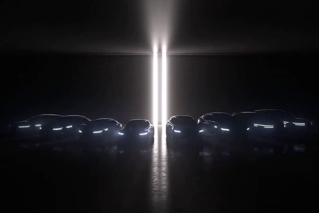 Genesis future electric vehicle line-up teaser