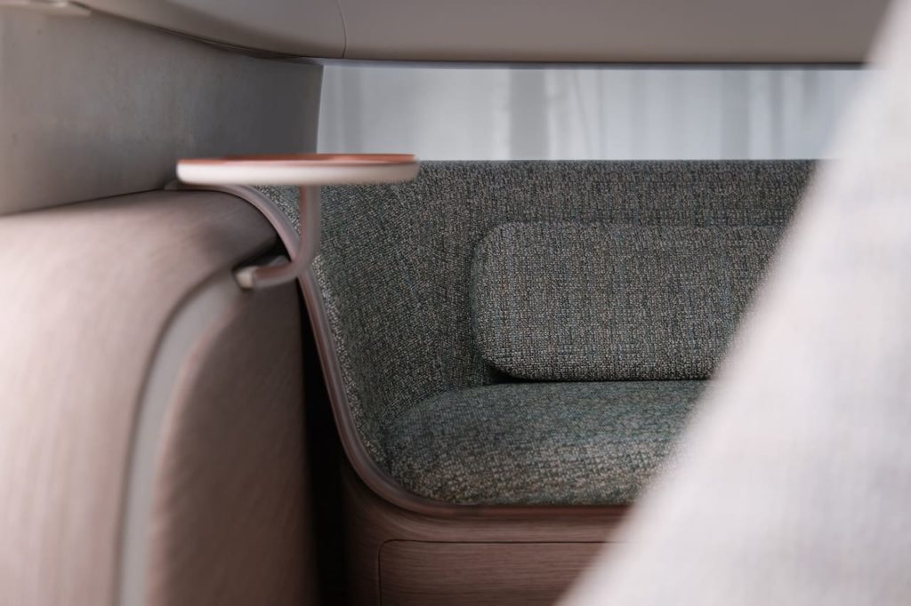 Hyundai Seven concept interior seat teaser