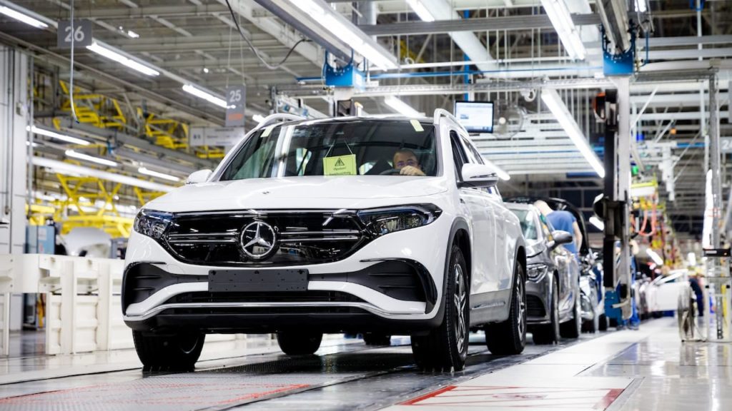 Mercedes EQB production Hungary plant