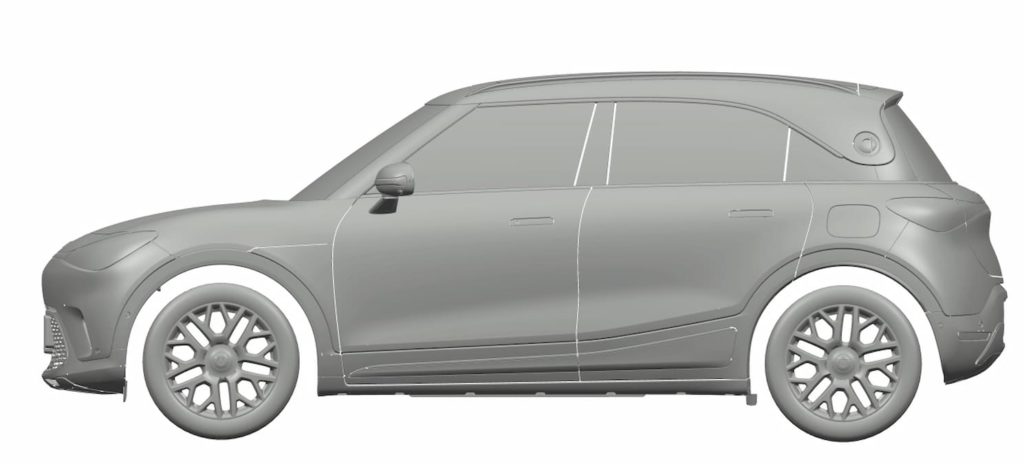 Smart SUV side profile patent