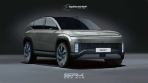 Hyundai Ioniq 7 2024 production SUV design render