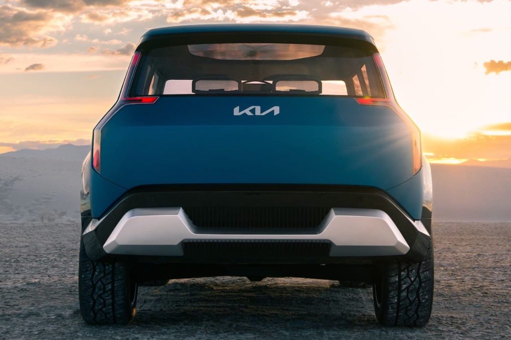 Kia EV9 concept rear