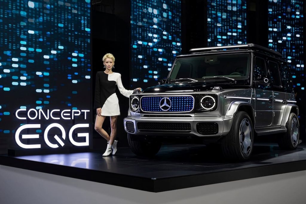 Mercedes EQG concept 2021 Seoul Motor Show