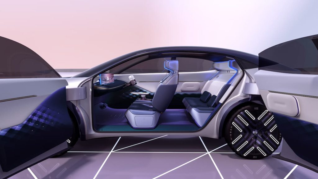 Nissan Chill-Out concept interior cabin
