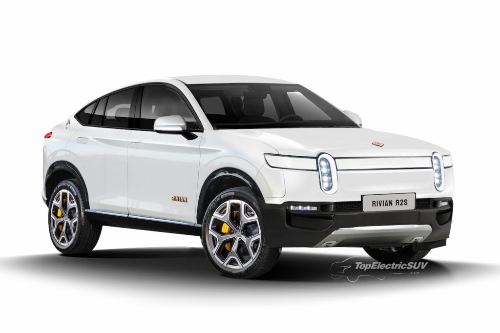Rivian R2S SUV coupe rendering