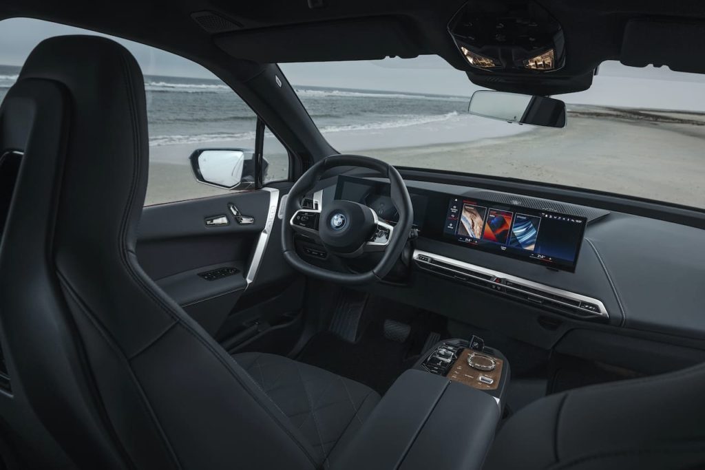 BMW iX M60 interior dashboard