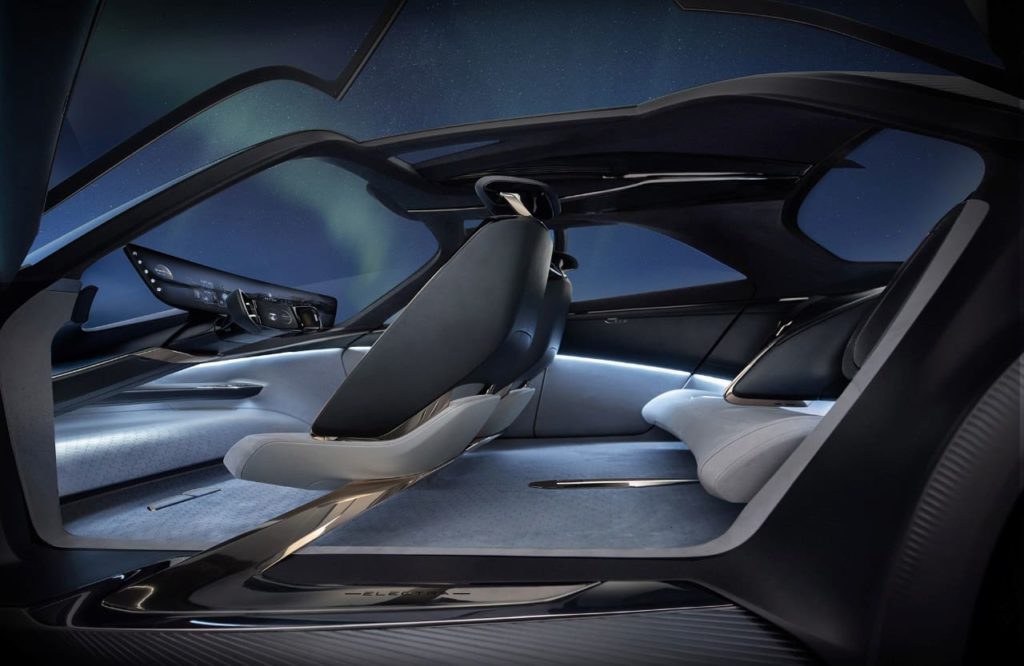 Buick Electra concept interior