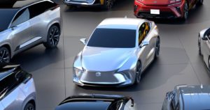 Next-gen Lexus LS teaser