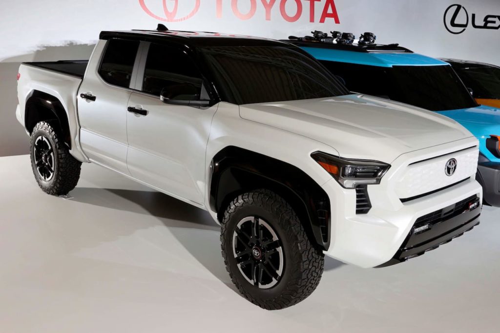Toyota Tacoma EV concept real-life image