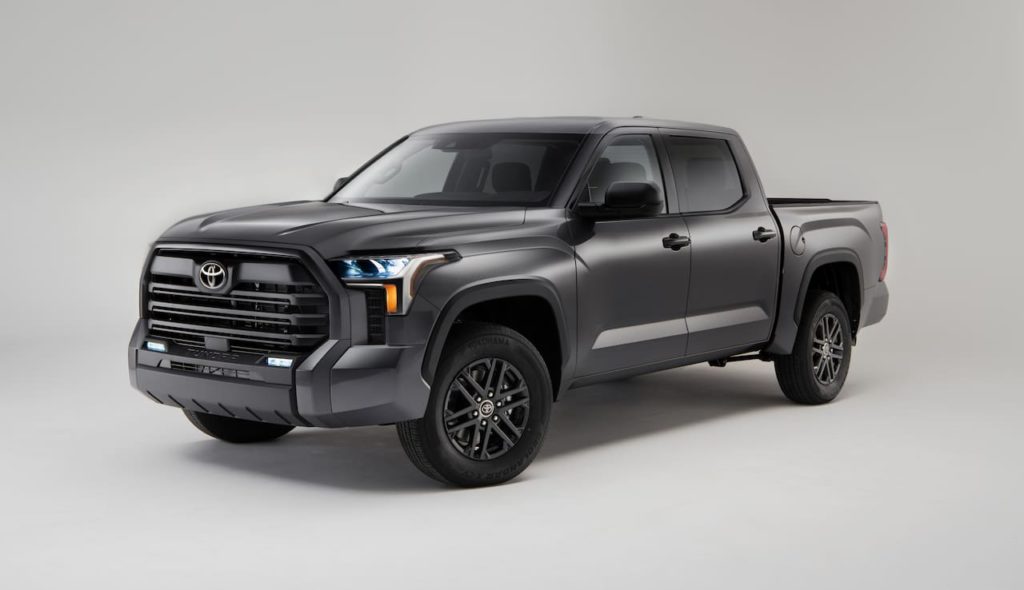 2023 Toyota Tundra Pro SX Package front three quarter