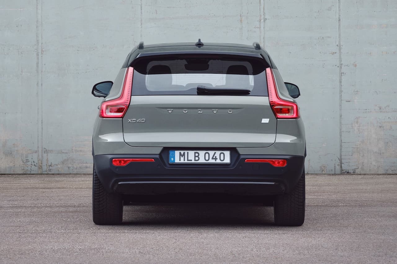 2023 Volvo XC40 Recharge facelift rear