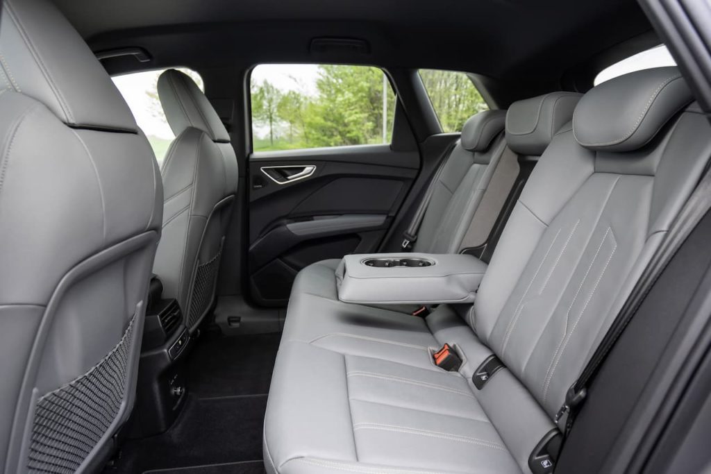 Audi Q4 e-tron rear seats