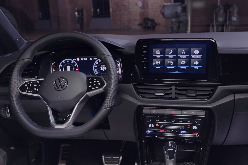 New VW T-Roc R-Line dashboard driver side
