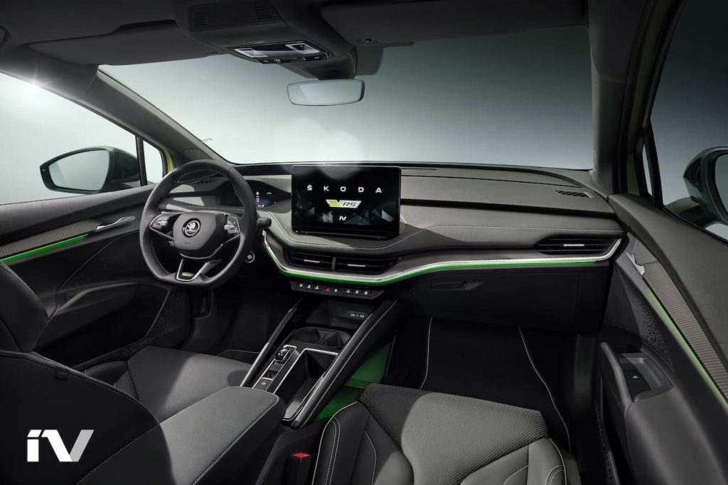 Skoda Enyaq Coupe RS iV interior