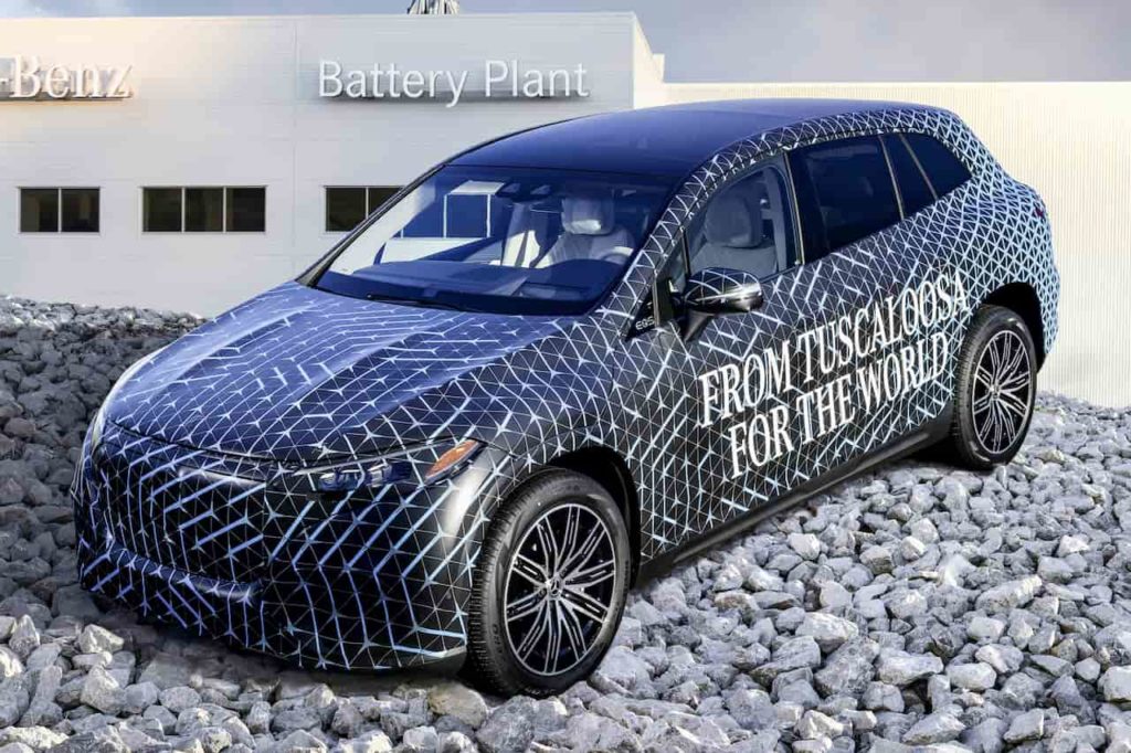 US-spec Mercedes EQS SUV teaser
