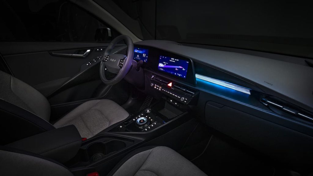 New Kia Niro EV ambient lighting