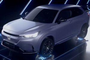 Honda eNy1 Prototype front three quarter teaser