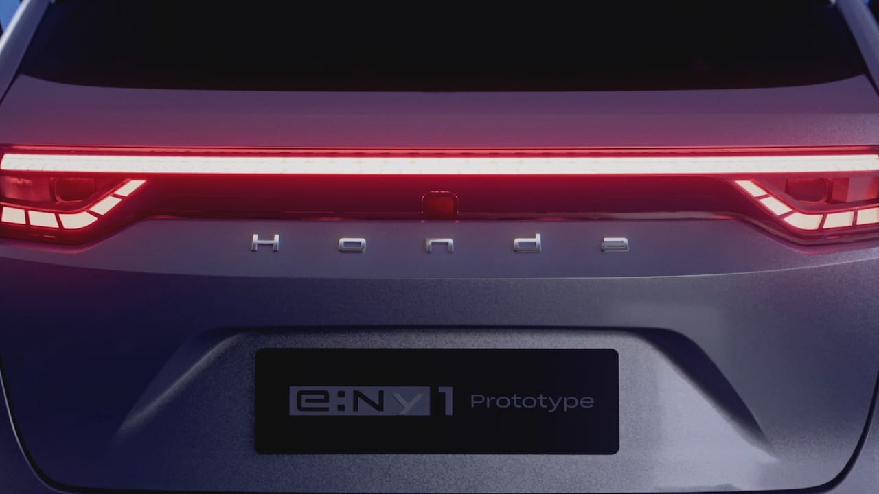 Honda eNy1 Prototype rear teaser