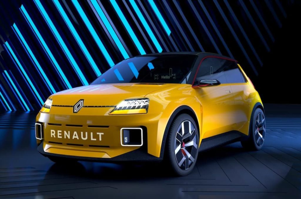 Renault 5 front three-quarter