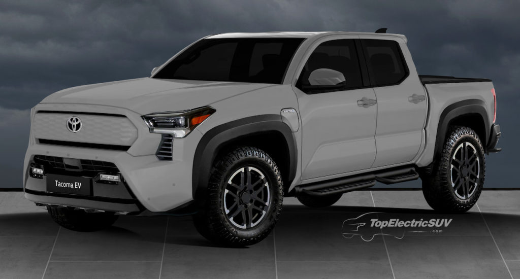 Toyota Tacoma Electric rendering