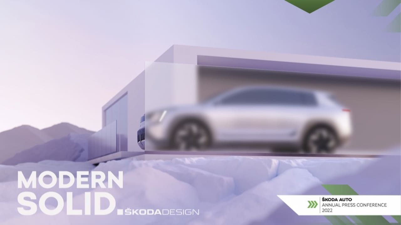 Urban Skoda electric SUV teaser