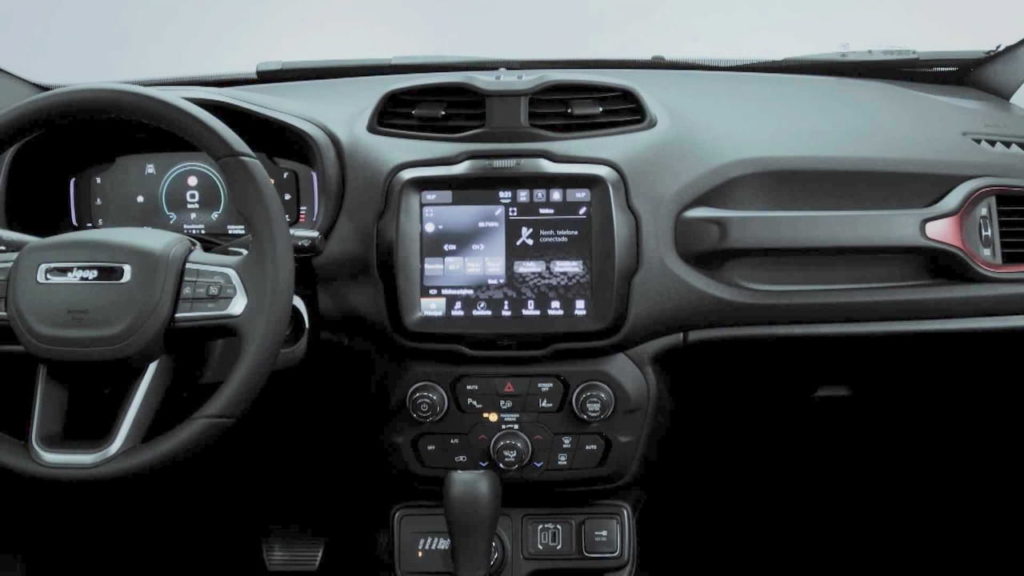2022 Jeep Renegade facelift interior