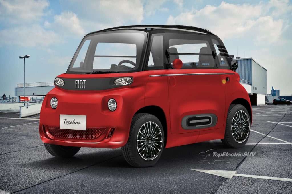 2023 Fiat Topolino electric render