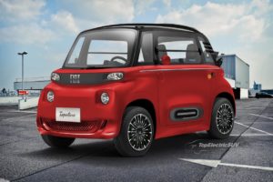 2023 Fiat Topolino electric render