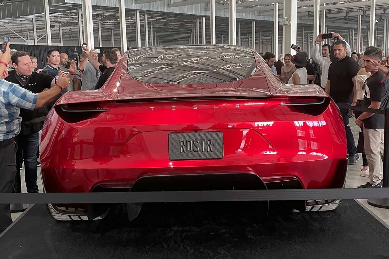 2024 Tesla Roadster rear