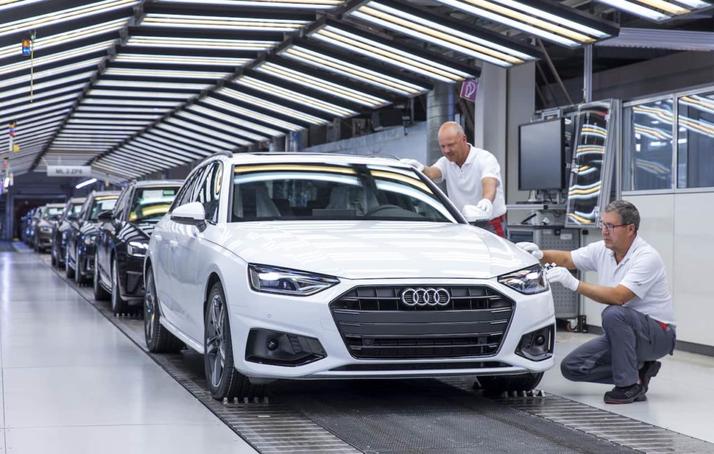 Audi E4 or Audi A4 e-tron will roll out of the Ingolstadt plant