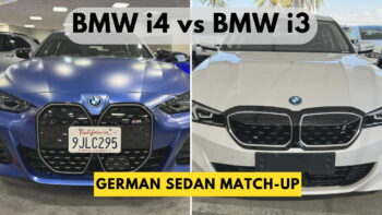 BMW i3 sedan vs BMW i4: My experience with the two German EVs