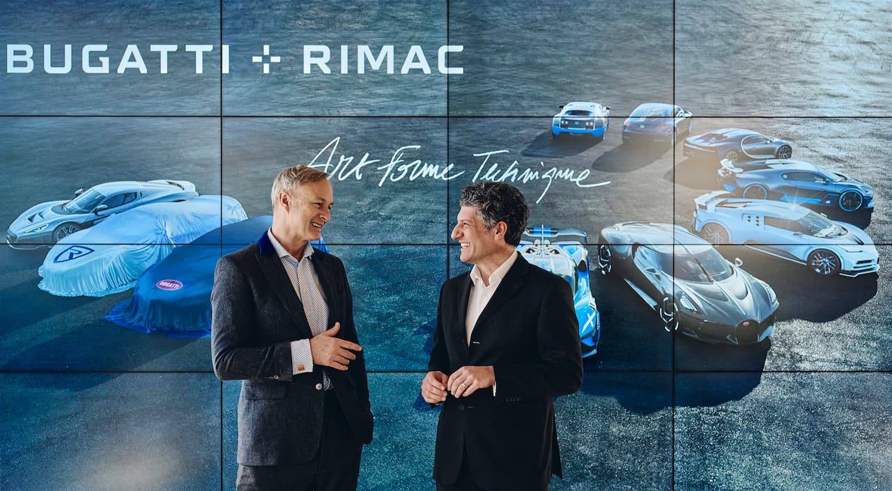 Bugatti Rimac Berlin design center & two new hypercars